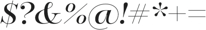 Encorpada Pro Regular Italic otf (400) Font OTHER CHARS