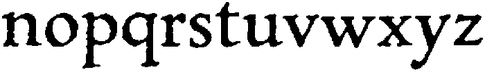 Encyclopedia Regular otf (400) Font LOWERCASE