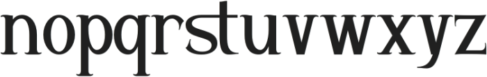 Endameri otf (400) Font LOWERCASE