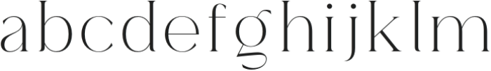 Ending otf (400) Font LOWERCASE