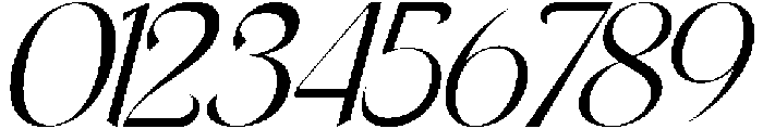 Endlessly Expanded Italic otf (400) Font OTHER CHARS