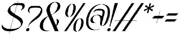 Endlessly Expanded Italic otf (400) Font OTHER CHARS