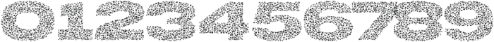 Endura Blot Rough otf (400) Font OTHER CHARS