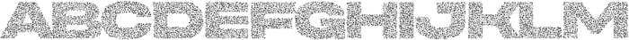 Endura Blot Rough otf (400) Font UPPERCASE