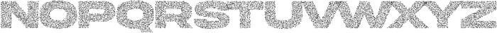 Endura Blot Rough otf (400) Font UPPERCASE