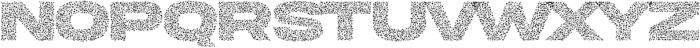 Endura Blot Rough otf (400) Font LOWERCASE