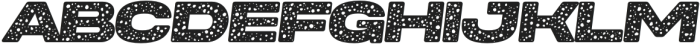Endura Foamy Rounded Italic otf (400) Font UPPERCASE