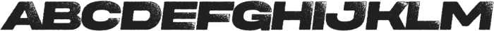 Endura Stressed Rough Ita otf (400) Font UPPERCASE