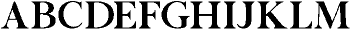Enerecia Regular otf (400) Font UPPERCASE