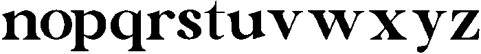 Enerecia Regular otf (400) Font LOWERCASE