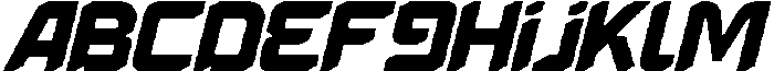 Energy Space Italic otf (400) FONT