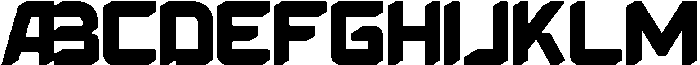 Energy Space otf (400) Font UPPERCASE