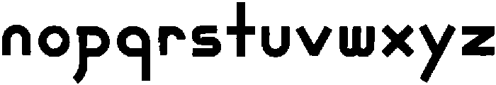 Engawa Sans Regular otf (400) Font LOWERCASE