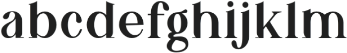 Engeraly Bold otf (700) Font LOWERCASE