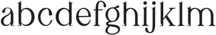 Engeraly Regular otf (400) Font LOWERCASE