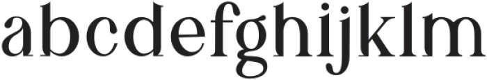 Engeraly Semibold otf (600) Font LOWERCASE