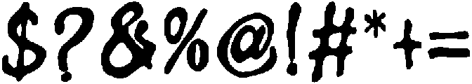 Enghola otf (400) Font OTHER CHARS
