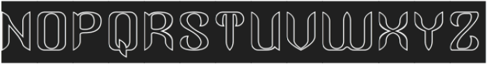 Engine of Progress-Hollow-Inver otf (400) Font UPPERCASE