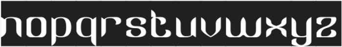 Engine of Progress-Inverse otf (400) Font LOWERCASE
