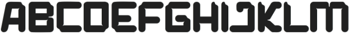 Enginx Regular otf (400) Font UPPERCASE