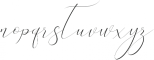 England slant Italic otf (400) Font LOWERCASE