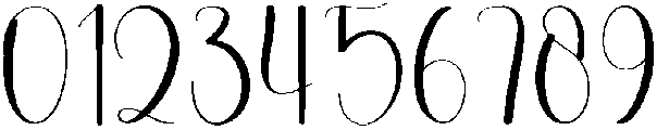 English Regular otf (400) Font OTHER CHARS
