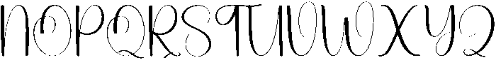 English Regular otf (400) Font UPPERCASE
