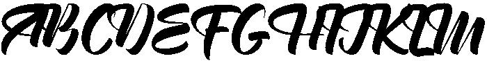 English otf (400) Font UPPERCASE