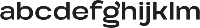 Engobe Medium ttf (500) Font LOWERCASE