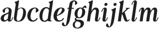 Engrace Bold Italic otf (700) Font LOWERCASE