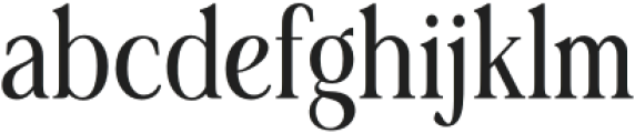 Engrace Regular otf (400) Font LOWERCASE