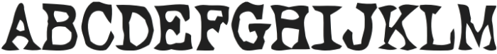 Engravology Font Regular otf (400) Font UPPERCASE