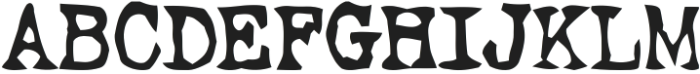 Engravology Font Regular ttf (400) Font UPPERCASE