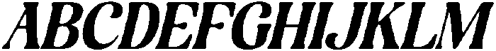 Engray Danton Italic Italic otf (400) Font UPPERCASE