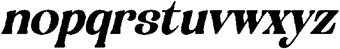 Engray Danton Italic Italic otf (400) Font LOWERCASE