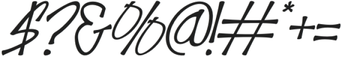 Enhances the Richness Light Italic otf (300) Font OTHER CHARS