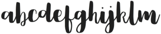 Enigma Heights Regular otf (400) Font LOWERCASE