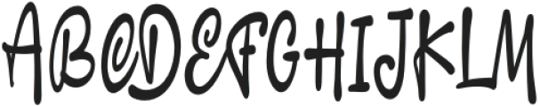 EnigmaticCopenhagen-Bold otf (700) Font UPPERCASE