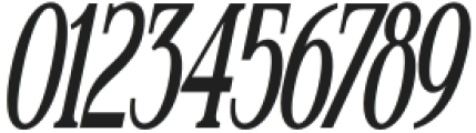 Enigmatica Bold Condensed Italic otf (700) Font OTHER CHARS