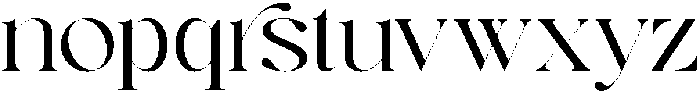 Enikra otf (400) Font LOWERCASE