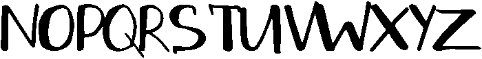 Enjoy ttf (400) Font UPPERCASE