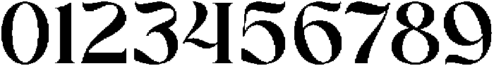 Enligas otf (400) Font OTHER CHARS