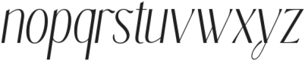 Enoway Pro Extra Light Oblique otf (200) Font LOWERCASE