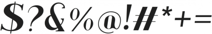 Ensley RegularItalic otf (400) Font OTHER CHARS