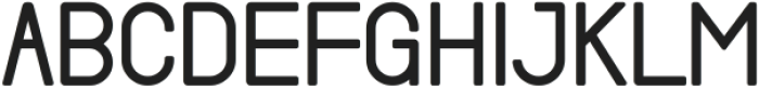 Ensugaty Regular ttf (400) Font UPPERCASE