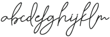 Entahlah Regular otf (400) Font LOWERCASE