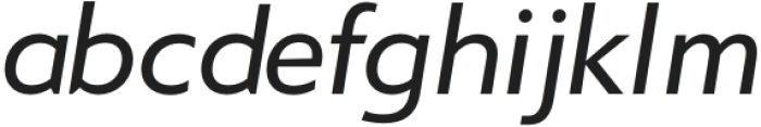 Entendre Regular Italic otf (400) Font LOWERCASE