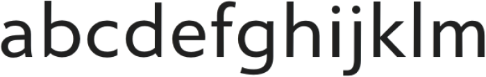 Entendre Regular otf (400) Font LOWERCASE