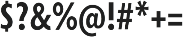 Entendre Semibold Condensed otf (600) Font OTHER CHARS