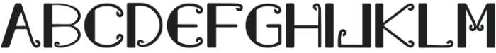 Entitas Regular otf (400) Font UPPERCASE